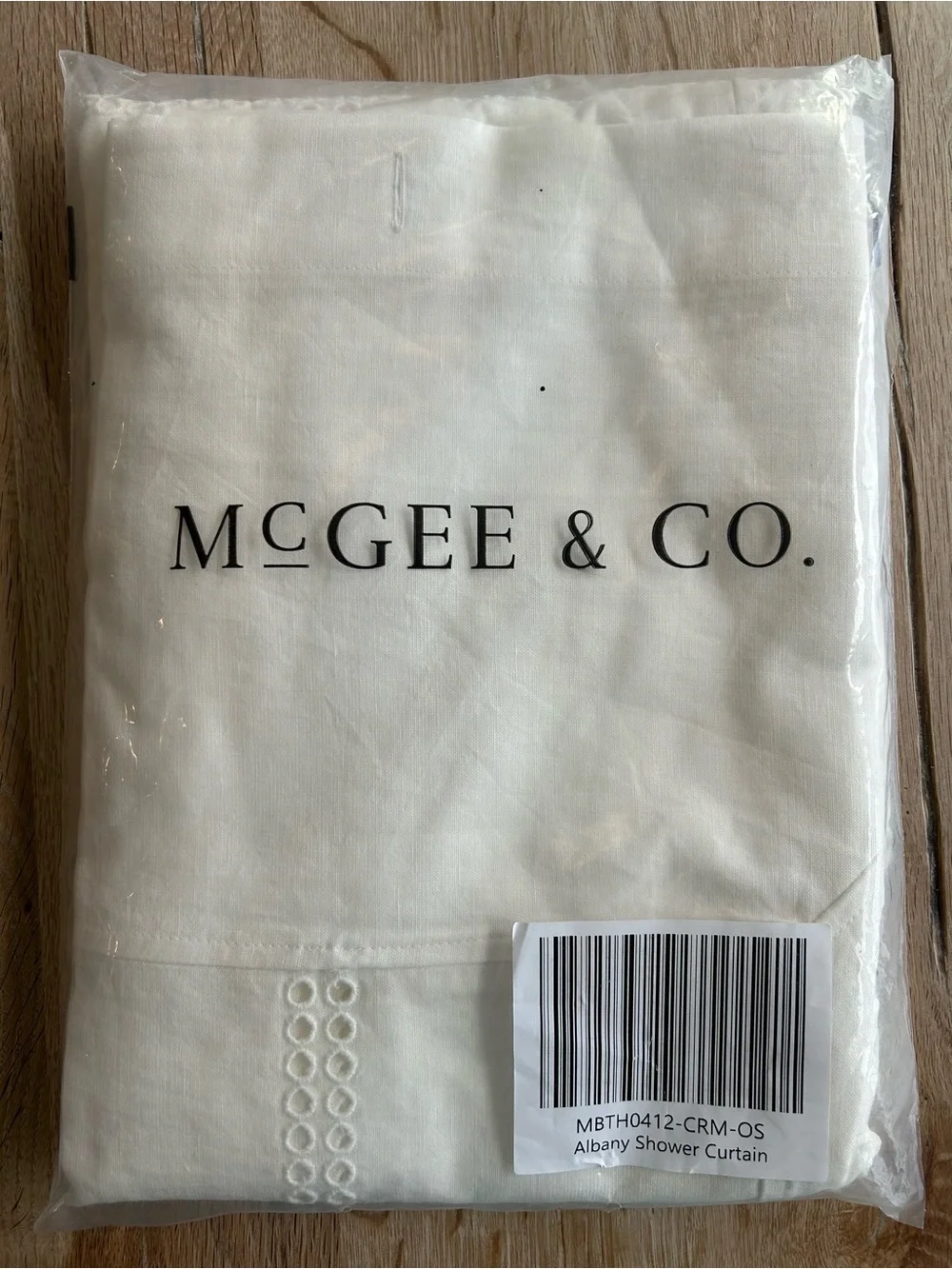 McGee and Co. Albany Shower Curtain